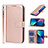 Leather Case Stands Flip Cover L19 Holder for Apple iPhone 14
