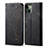 Leather Case Stands Flip Cover L21 Holder for Apple iPhone 13 Mini Black