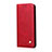 Leather Case Stands Flip Cover L21 Holder for Samsung Galaxy A71 5G Red