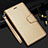 Leather Case Stands Flip Cover L24 Holder for Samsung Galaxy A41 Gold