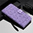 Leather Case Stands Flip Cover L28 Holder for Samsung Galaxy A71 5G Purple