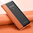 Leather Case Stands Flip Cover M01 Holder for Apple iPhone 13 Pro Max Orange