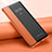 Leather Case Stands Flip Cover M01 Holder for Apple iPhone 13 Pro Orange