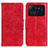 Leather Case Stands Flip Cover M02L Holder for Xiaomi Mi 11 Ultra 5G Red