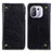 Leather Case Stands Flip Cover M04L Holder for Xiaomi Mi 11 Pro 5G Black
