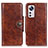 Leather Case Stands Flip Cover M04L Holder for Xiaomi Mi 12 5G Bronze