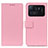 Leather Case Stands Flip Cover M08L Holder for Xiaomi Mi 11 Ultra 5G Pink