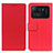 Leather Case Stands Flip Cover M08L Holder for Xiaomi Mi 11 Ultra 5G Red