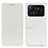 Leather Case Stands Flip Cover M08L Holder for Xiaomi Mi 11 Ultra 5G White