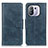 Leather Case Stands Flip Cover M09L Holder for Xiaomi Mi 11 Pro 5G Blue