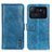 Leather Case Stands Flip Cover M11L Holder for Xiaomi Mi 11 Ultra 5G Blue