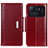 Leather Case Stands Flip Cover M13L Holder for Xiaomi Mi 11 Ultra 5G Red