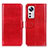 Leather Case Stands Flip Cover M15L Holder for Xiaomi Mi 12 Pro 5G Red
