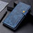 Leather Case Stands Flip Cover N01 Holder for Huawei P40 Pro+ Plus Blue