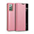 Leather Case Stands Flip Cover N01 Holder for Samsung Galaxy Note 20 5G Rose Gold