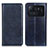 Leather Case Stands Flip Cover N01P Holder for Xiaomi Mi 11 Ultra 5G Blue