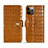 Leather Case Stands Flip Cover N02 Holder for Apple iPhone 12 Pro