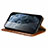 Leather Case Stands Flip Cover N02 Holder for Apple iPhone 12 Pro