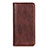 Leather Case Stands Flip Cover N02 Holder for Huawei P40 Pro+ Plus Brown