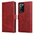 Leather Case Stands Flip Cover N02 Holder for Samsung Galaxy Note 20 Ultra 5G Red
