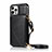 Leather Case Stands Flip Cover N03 Holder for Apple iPhone 12 Pro