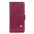 Leather Case Stands Flip Cover N03 Holder for Huawei P40 Pro+ Plus Red Wine