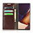 Leather Case Stands Flip Cover N04 Holder for Samsung Galaxy Note 20 Ultra 5G