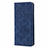 Leather Case Stands Flip Cover N06 Holder for Samsung Galaxy Note 20 Ultra 5G Blue