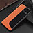 Leather Case Stands Flip Cover N09 Holder for Huawei P40 Orange