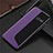 Leather Case Stands Flip Cover N09 Holder for Huawei P40 Pro Purple