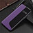 Leather Case Stands Flip Cover N09 Holder for Huawei P40 Purple