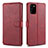 Leather Case Stands Flip Cover N12 Holder for Samsung Galaxy Note 20 Ultra 5G Red