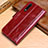 Leather Case Stands Flip Cover P01 Holder for Huawei P30 Red