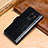 Leather Case Stands Flip Cover P01 Holder for Samsung Galaxy S9 Plus Black