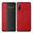 Leather Case Stands Flip Cover P02 Holder for Huawei P30 Red