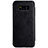 Leather Case Stands Flip Cover S01 for Samsung Galaxy S8 Plus Black