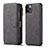 Leather Case Stands Flip Cover T01 Holder for Apple iPhone 11 Pro Max Black