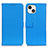Leather Case Stands Flip Cover T01 Holder for Apple iPhone 13 Mini Blue
