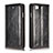 Leather Case Stands Flip Cover T01 Holder for Apple iPhone 8 Black