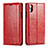 Leather Case Stands Flip Cover T01 Holder for Apple iPhone XR Red