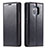 Leather Case Stands Flip Cover T01 Holder for Huawei Mate 20 Pro Black