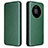 Leather Case Stands Flip Cover T01 Holder for Huawei Mate 40 Green