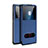 Leather Case Stands Flip Cover T01 Holder for Huawei Nova 7 SE 5G Blue