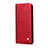 Leather Case Stands Flip Cover T01 Holder for Oppo K7 5G Red