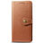 Leather Case Stands Flip Cover T01 Holder for Samsung Galaxy S20 5G Orange