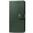 Leather Case Stands Flip Cover T01 Holder for Samsung Galaxy S20 Green