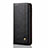 Leather Case Stands Flip Cover T01 Holder for Xiaomi Mi 10 Black