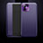 Leather Case Stands Flip Cover T01 Holder for Xiaomi Mi 11 5G Purple