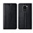 Leather Case Stands Flip Cover T01 Holder for Xiaomi Redmi 10X 4G Black