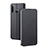 Leather Case Stands Flip Cover T01 Holder for Xiaomi Redmi Note 8 Black